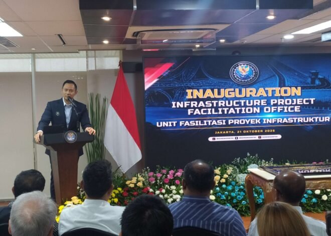 Menko Agus Harimurti Yudhoyono Resmikan Kantor IPFO Percepat Proyek Infrastruktur