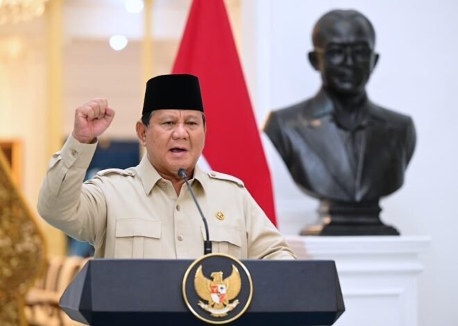 Presiden Prabowo : Pemuda Jadi Motor Kemajuan Bangsa