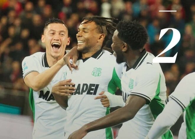 Seri A Itali : Sassuolo Curi Kemenangan di Kandang Cagliari Dengan Skor 2–1 