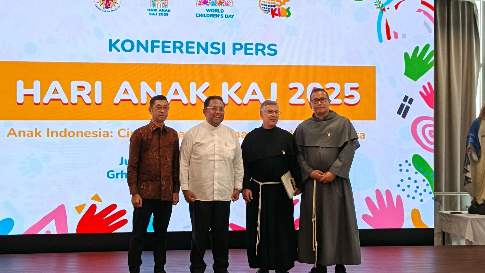 Vatikan Kirim Utusan Khusus dalam Peringatan Hari Anak Sedunia 2025