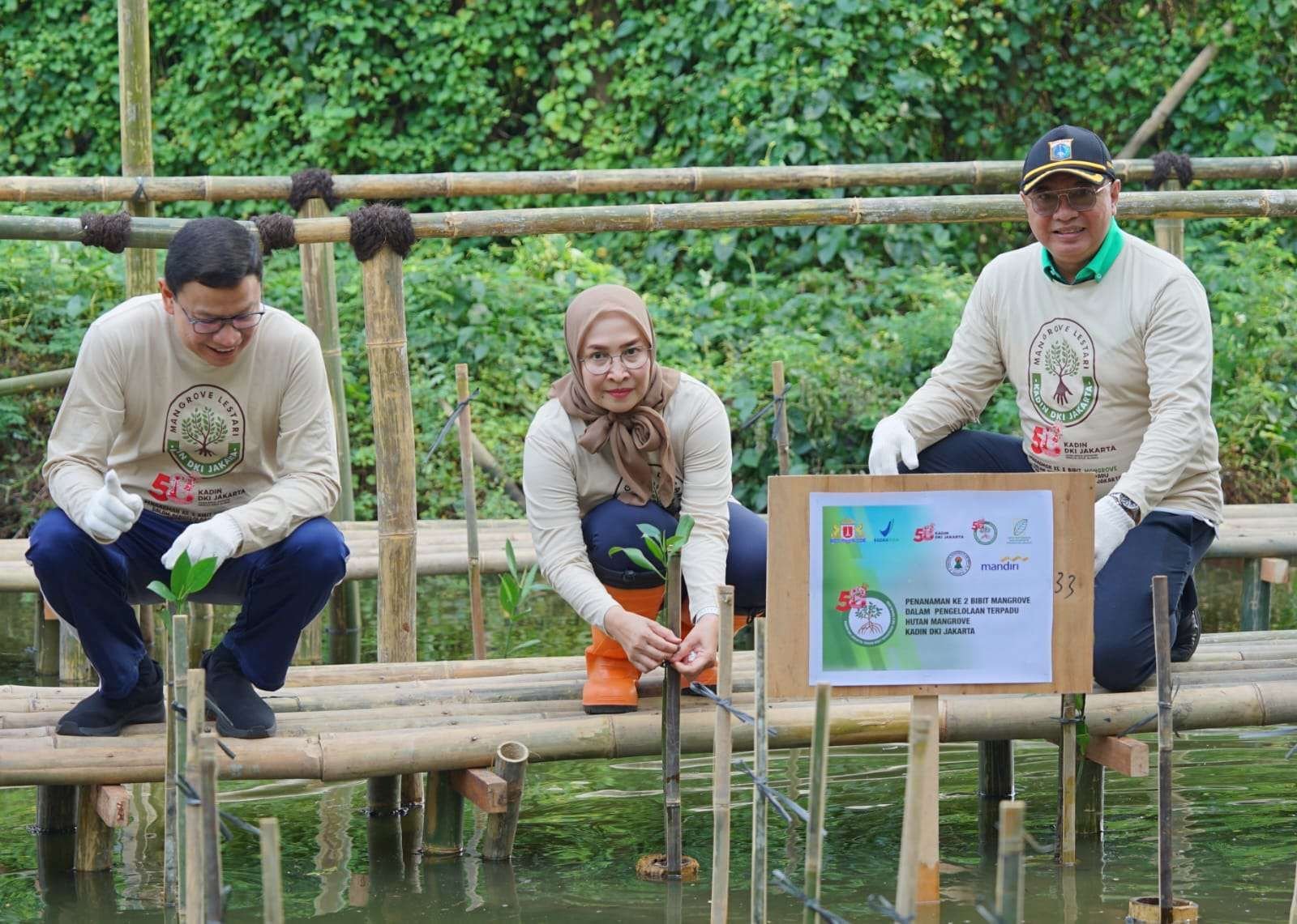 Kadin Jakarta Tanam Mangrove untuk Perkuat Komitmen Lingkungan