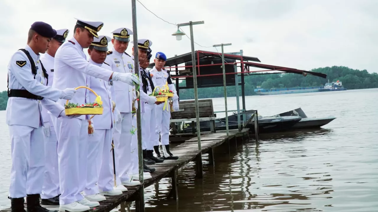 Resmikan Lanal Kumai, TNI AL Tingkatkan Keamanan Laut Indonesia