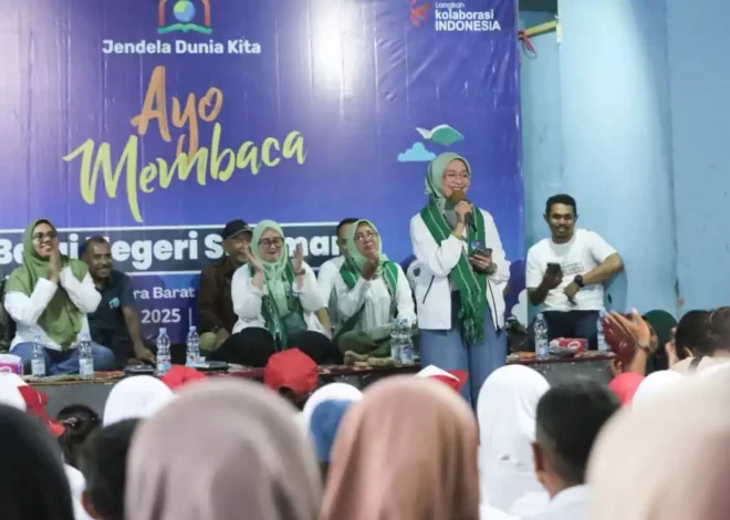 Rustini Muhaimin Kampanyekan Gerakan Membaca Lewat Program Jendela Dunia Kita