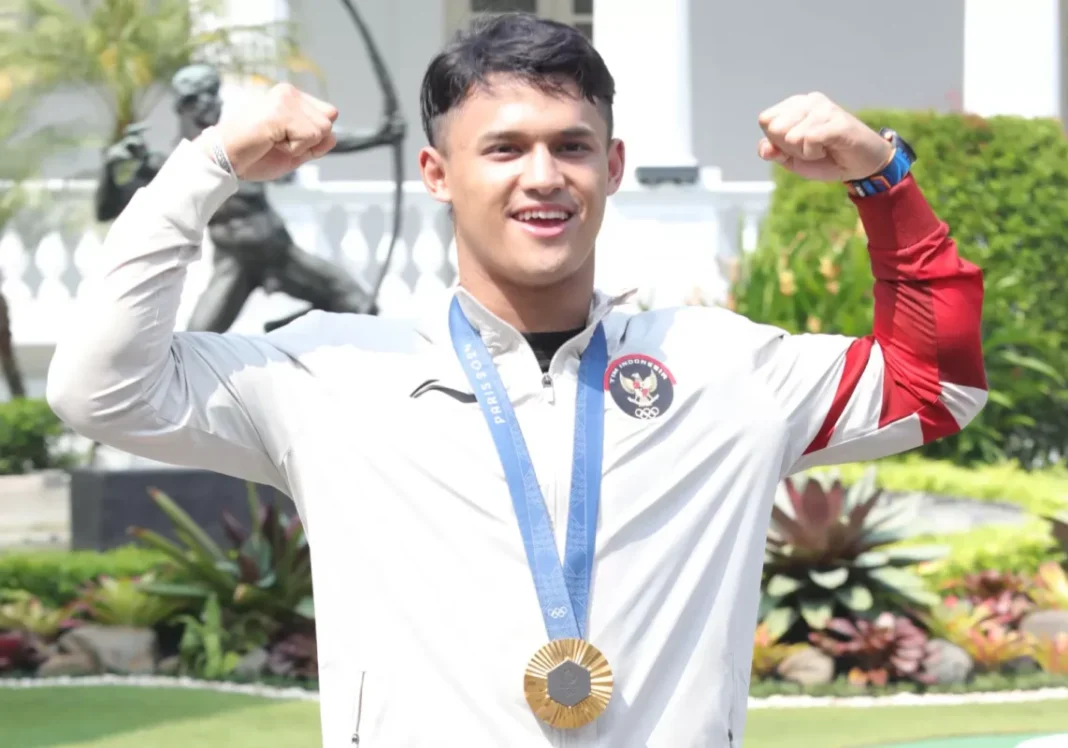 Rizki Juniansyah Diangkat Jadi Letnan Dua TNI, Ini Deretan Prestasi Emas Sang Lifter Dunia