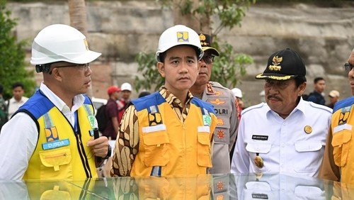 Wapres Gibran Tinjau Bendungan Jragung, Progres Capai 89 Persen dan Siap Rampung Tahun Depan