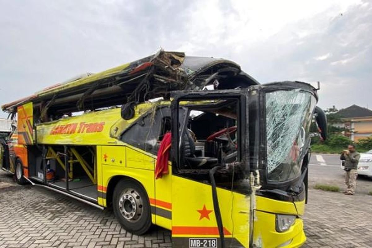 Kemenhub Ungkap Bus Kecelakaan Tol Krapyak Tidak Layak Jalan