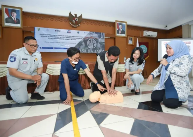 Jasa Raharja Latih 160 Relawan untuk Tingkatkan Quick Response di Kalimantan Selatan