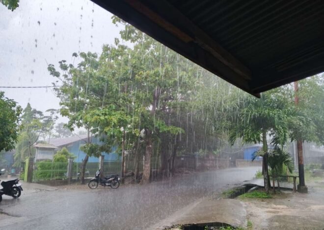 BMKG: Hujan Lebat Diprediksi Guyur Sumut hingga 22 Desember