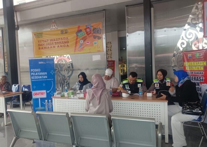 Jasa Raharja Magelang Gelar Pemeriksaan Kesehatan Gratis di Terminal Mendolo Wonosobo
