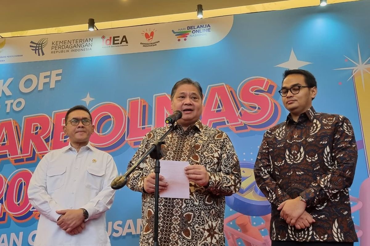 Harbolnas 2025 Targetkan Transaksi Rp35 Triliun, Kata Menko Airlangga