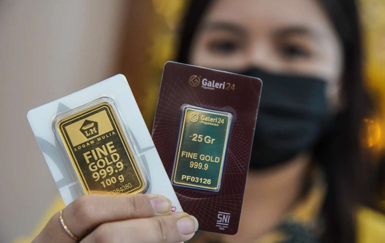 UBS Naik Tipis, Harga Emas Pegadaian Tetap Stabil Hari Ini