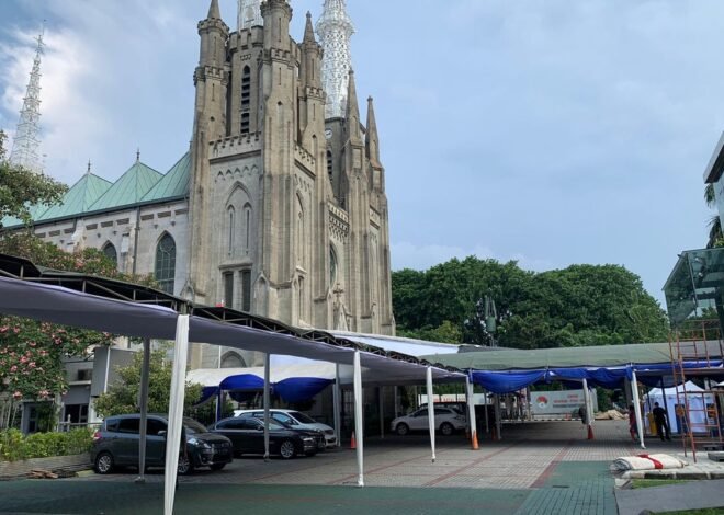 Katedral Jakarta Siapkan Parkir Resmi untuk Perayaan Natal 2025