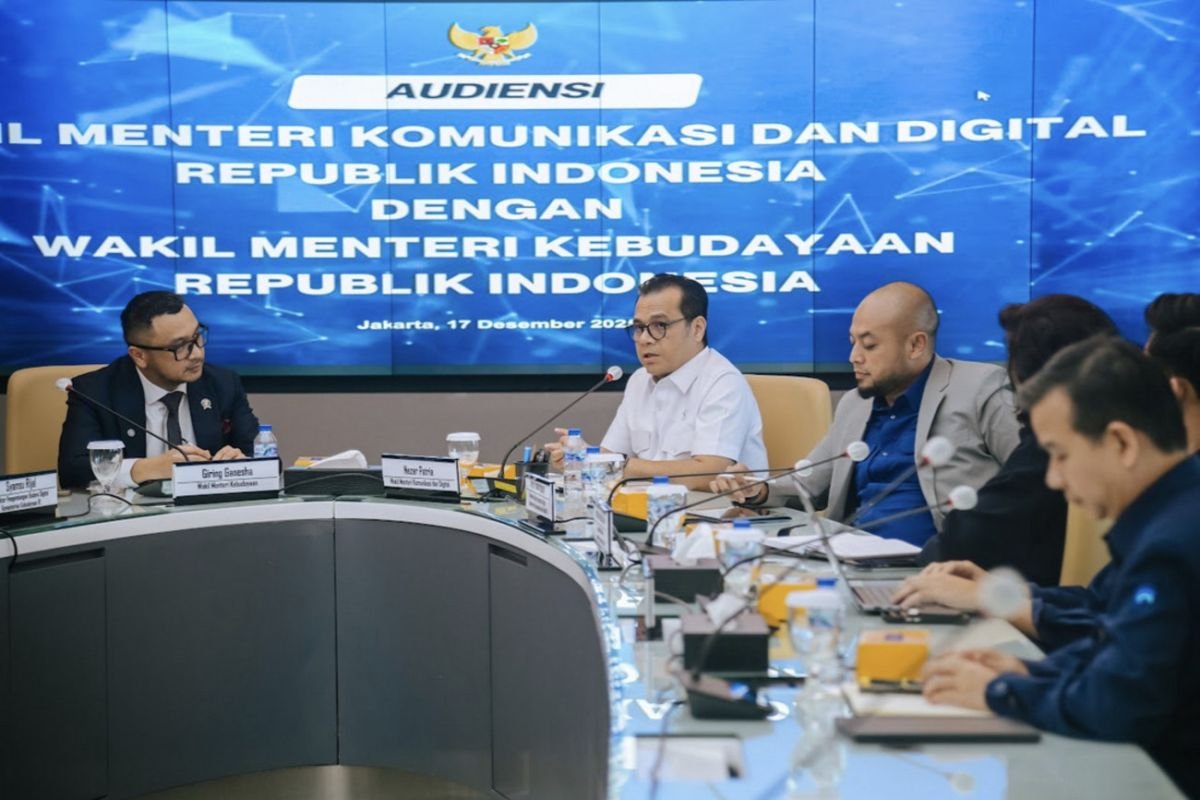 Sinergi Kemkomdigi dan Kemenbud untuk Digitalisasi Warisan Budaya Nasional