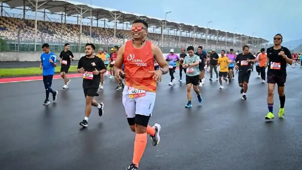 Event Lari di Sirkuit Mandalika Dorong Gaya Hidup Sehat