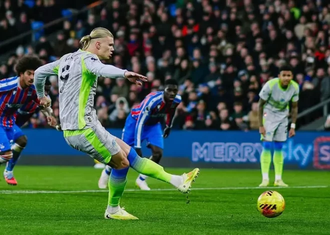 Manchester City Tumbangkan Crystal Palace 3-0 di Liga Inggris