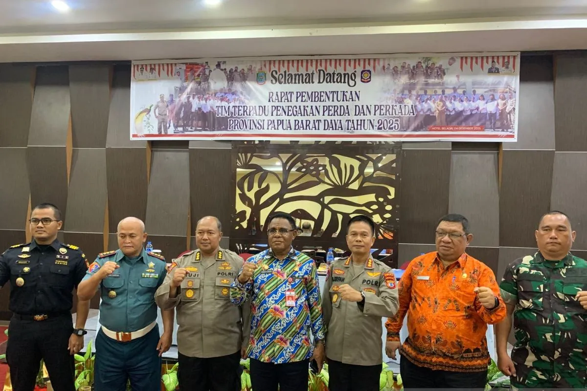 Pemprov Papua Barat Daya Bentuk Satgas untuk Optimalkan Penegakan Perda