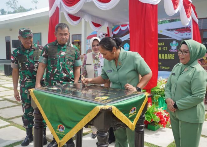 KSAD Tingkatkan Akses Air Bersih, Resmikan 37 Titik Air Baru di Papua