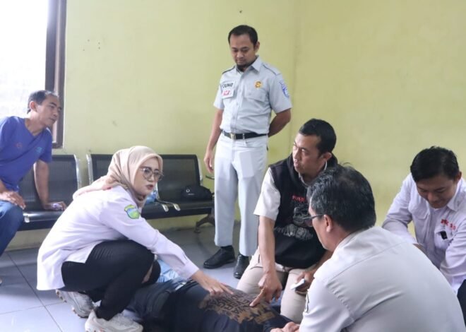 Jasa Raharja Cabang Tasikmalaya Gelar Pelatihan Pertolongan Pertama Gawat Darurat di Kelurahan Sukamanah