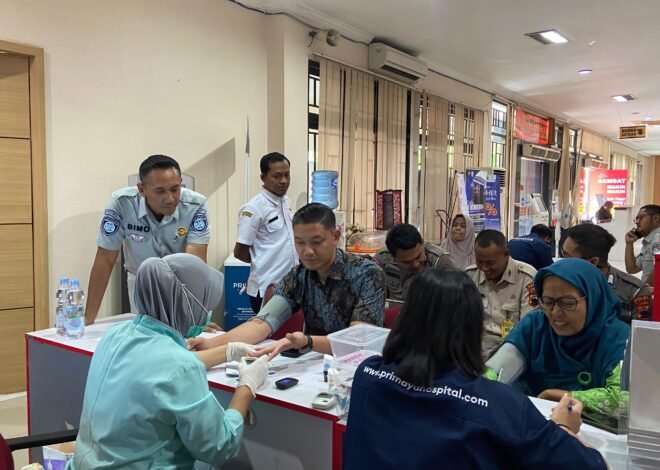 Jasa Raharja Cabang Semarang Laksanakan Pelayanan Kesehatan Gratis Melalui MUKL di Samsat Semarang I