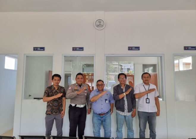 PT Jasa Raharja Tasikmalaya Laksanakan Kunjungan untuk Memantau Kesiapan Operasional Samsat Pembantu Pameungpeuk Kabupaten Garut