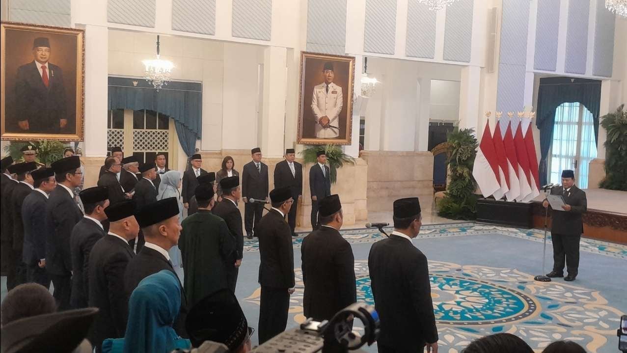 Presiden Prabowo Lantik 15 Anggota Dewan Energi Nasional 2026-2030