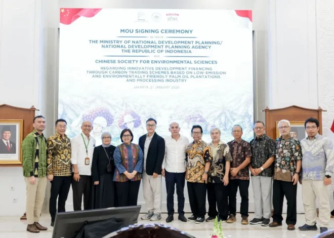 Bappenas dan CSES Jalin Kerja Sama Kembangkan Industri Sawit Rendah Emisi