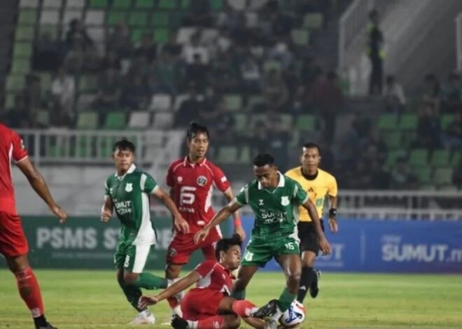PSMS Medan Sukses Taklukkan Bekasi City FC 2-1 di Liga 2