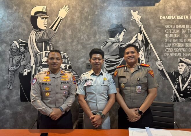 Jasa Raharja Kalsel Evaluasi Layanan Laka Bersama Satlantas Tanah Laut