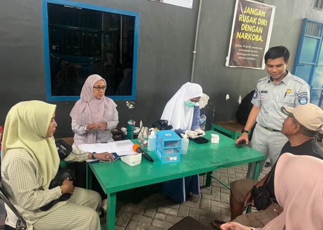 Jamin Keselamatan Penumpang, Jasa Raharja Sulsel Gelar Pemeriksaan Kesehatan Gratis di PO Adhi Putra