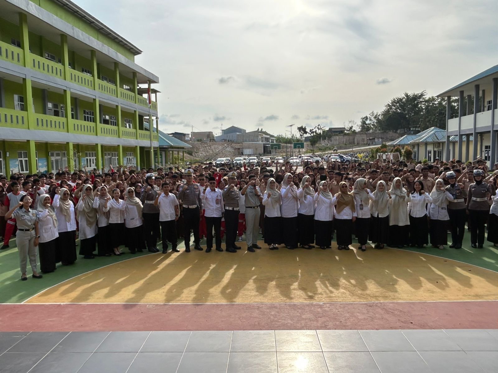 Tekan Kecelakaan Wilayah Tanjung Riau, Jasa Raharja dan Polda Kepri Gelar Program PPKL dan PPGD di SMAN 24 Kota Batam