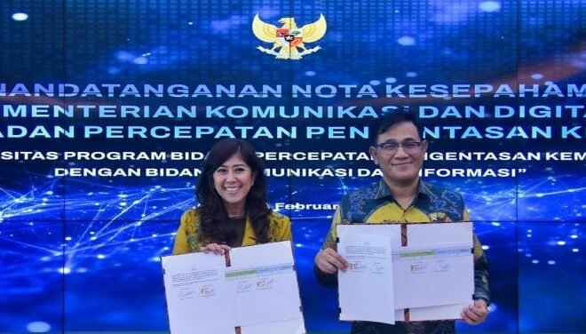Kemkomdigi dan BP Taskin Kembangkan Sistem Digital Agar Bantuan Tepat Sasaran