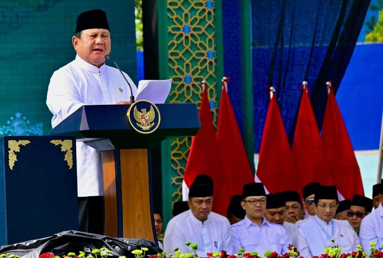 Presiden Prabowo Serukan Keberanian Melawan Kejahatan untuk Masa Depan Bangsa