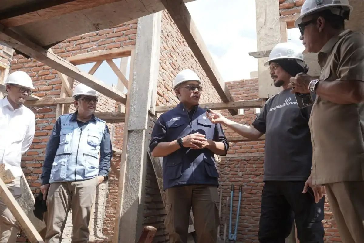 Huntara di Tapanuli Selatan Dipastikan Selesai Sebelum Ramadan