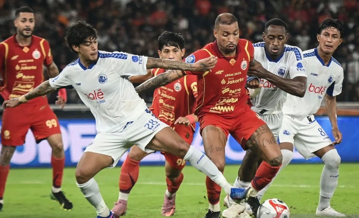 Persija Jakarta Gagal Dekati Puncak Klasemen Super League