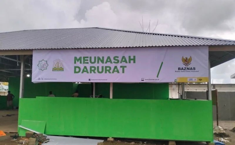 Masjid Darurat BAZNAS Hadir di Lokasi Bencana Sumatera, Warga Kini Bisa Tarawih Berjamaah