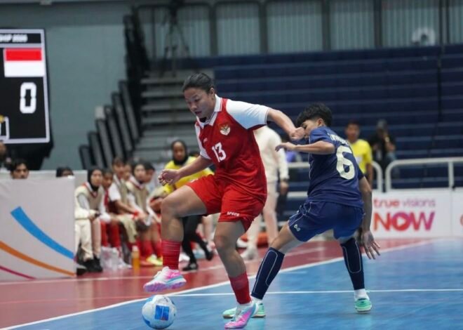 Hasil Futsal Putri: Timnas Indonesia Bermain Imbang 4-4 Lawan Malaysia