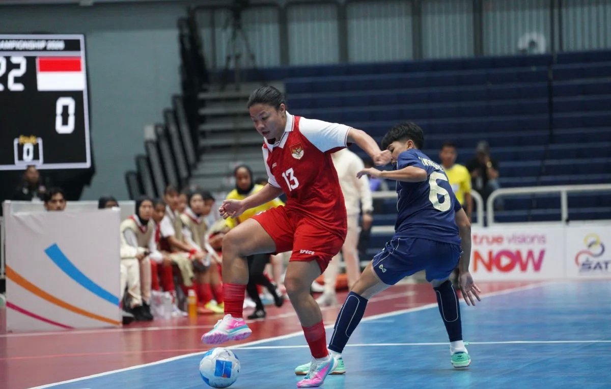 Hasil Futsal Putri: Timnas Indonesia Bermain Imbang 4-4 Lawan Malaysia