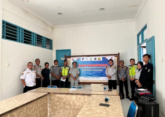 Kolaborasi Berkelanjutan dalam Forum Komunikasi Lalu Lintas demi Keselamatan Masyarakat Kabupaten Sekadau