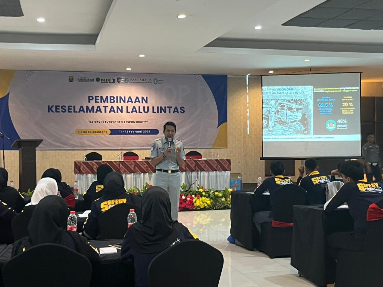 Dukung Pelopor Keselamatan Lalu Lintas Tingkat SMA/SMK, Jasa Raharja Sukabumi Berikan Sosialisasi Dalam Pembinaan Keselamatan Lalu Lintas