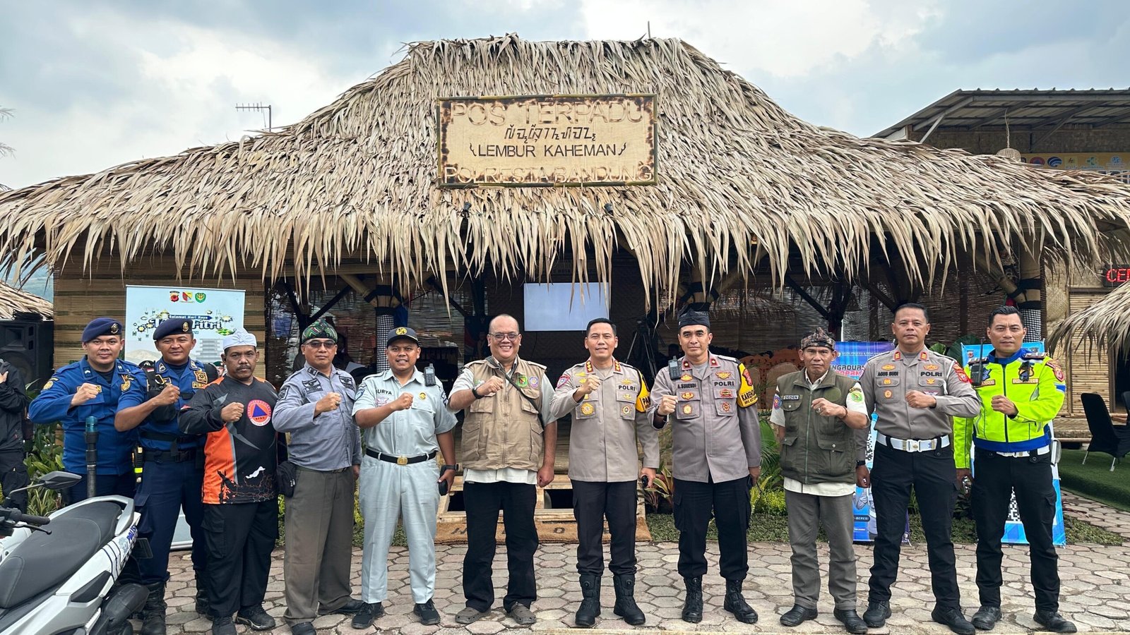 Jasa Raharja Kanwil Utama Jawa Barat Pastikan Layanan Publik Hadir di Pos Pelayanan Terpadu Nagreg