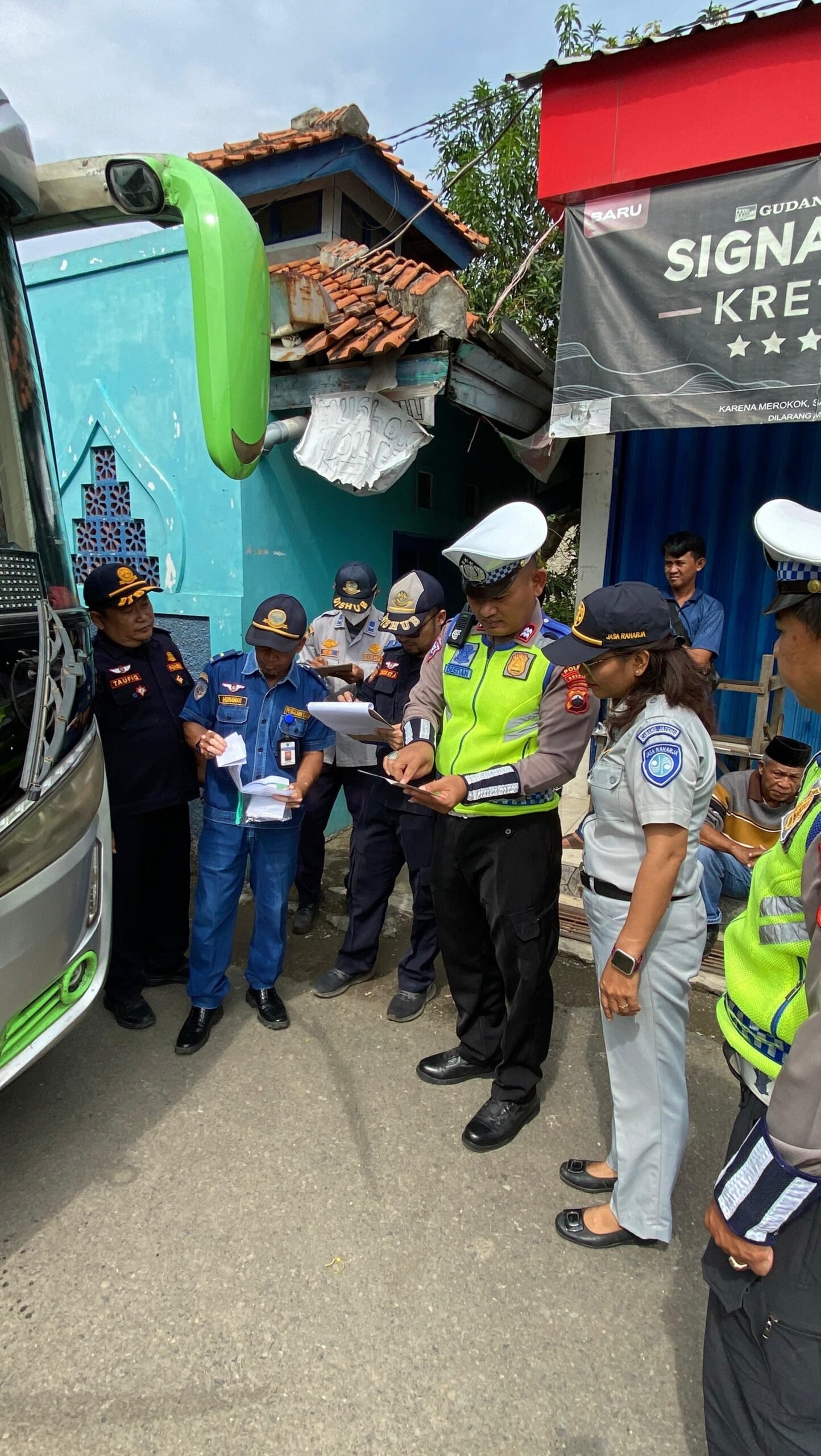 Jasa Raharja Cabang Pekalongan Turut Berpartisipasi dalam Kegiatan Ramp Check Persiapan Angkutan Lebaran 2026