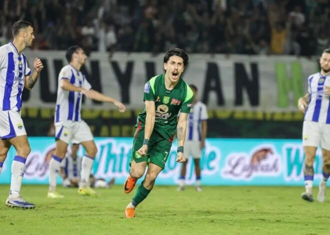 Hasil Liga 1: Persebaya Surabaya Tahan Imbang Persib Bandung 2-2