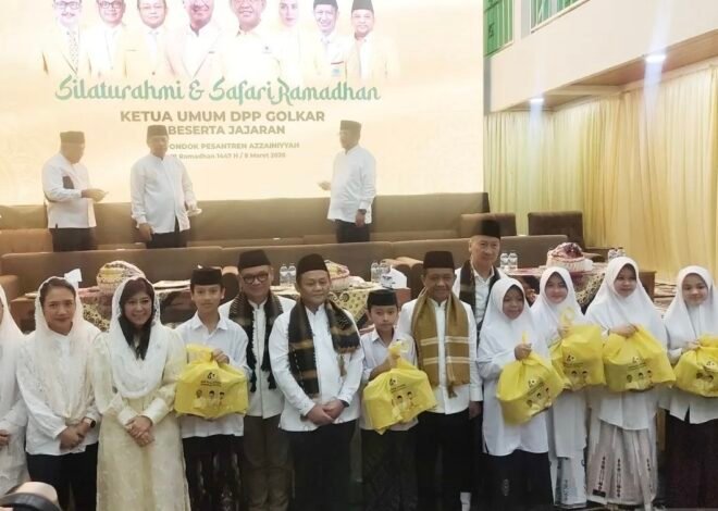 Perkuat Solidaritas, Partai Golkar Gelar Silaturahmi dan Safari Ramadhan di Sukabumi