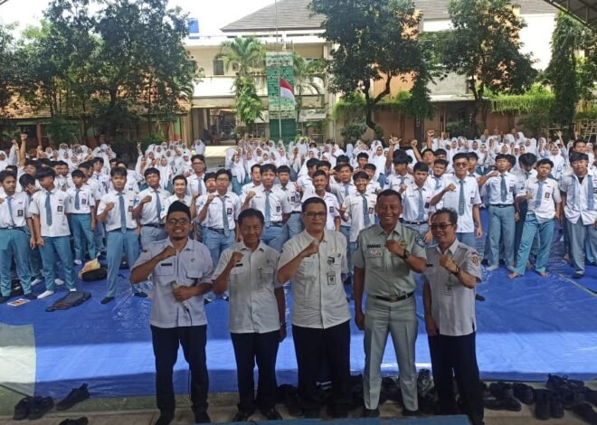 Jasa Raharja Jepara Laksanakan Program Pengajar Peduli Keselamatan Lalu Lintas (PPKL) di SMA Negeri 1 Mejobo Kudus