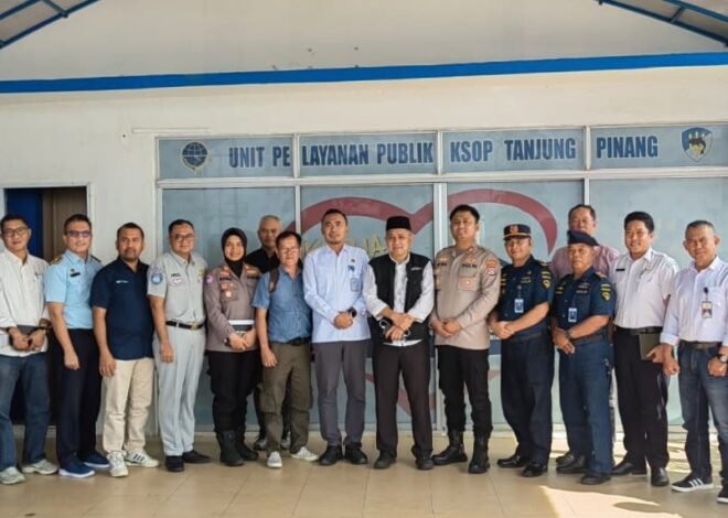 Jasa Raharja Hadiri Rakor Kesiapan Penyelenggaraan Angkutan Laut Lebaran 2026 Pelabuhan SBP Tanjungpinang