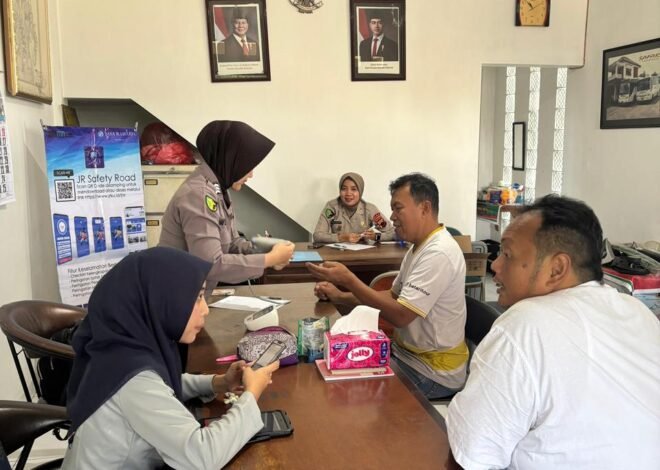 Jasa Raharja Gelar Pemeriksaan Kesehatan Gratis Melalui Program MUKL di PO Bus Safari Salatiga