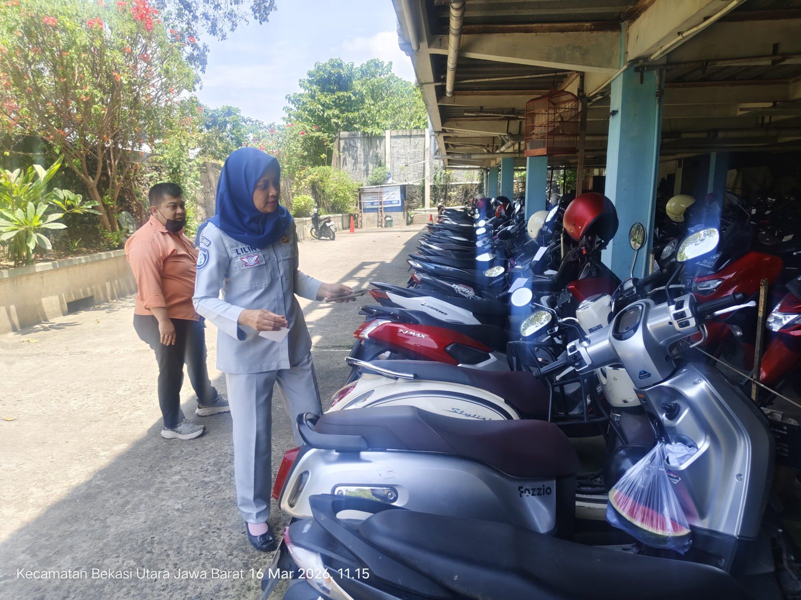 Jasa Raharja Bekasi Turun ke Jalan, Sisir Kepatuhan Pajak Kendaraan Bermotor