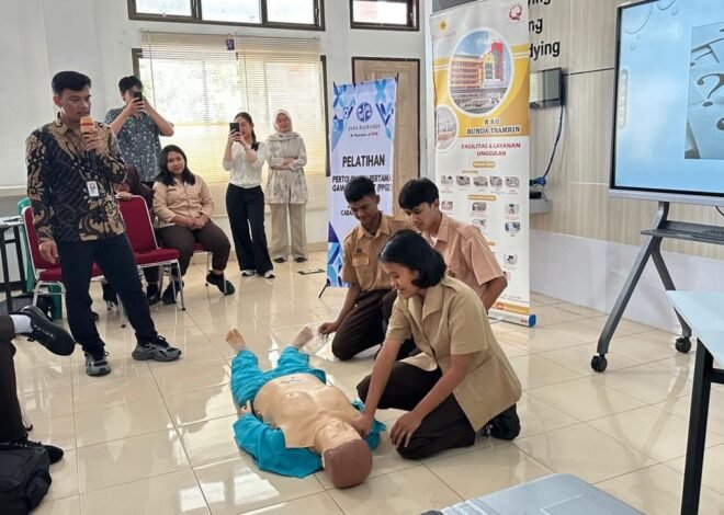 Tingkatkan Kesiapsiagaan, Jasa Raharja Gelar Pelatihan PPGD di SMK Telkom 1 Medan
