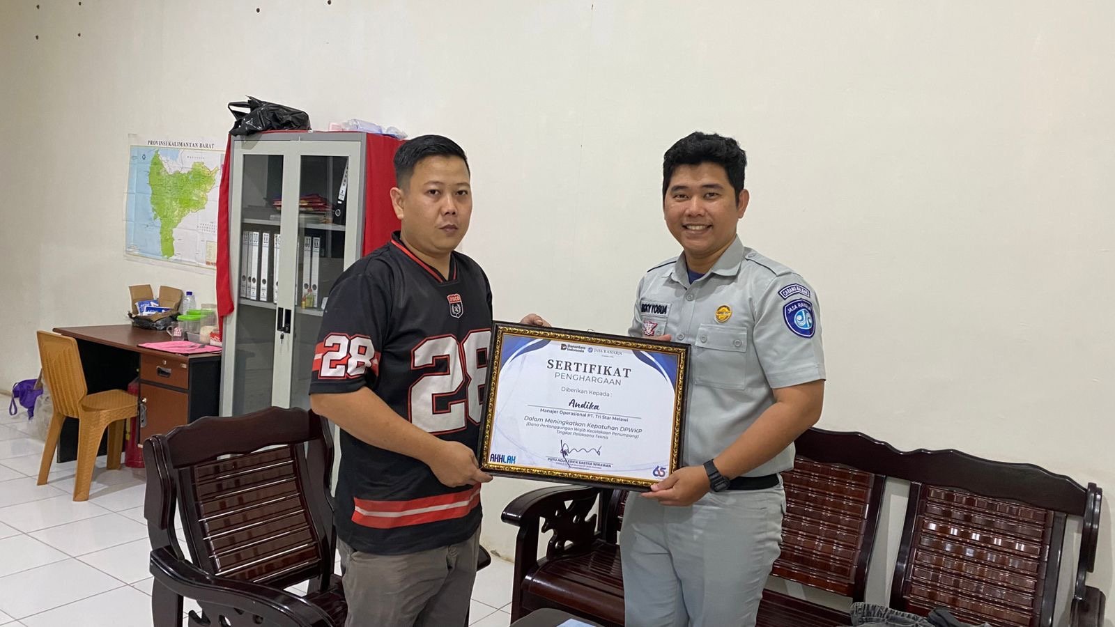 Jasa Raharja Sintang Perkuat Pengelolaan IWKBU Melalui DTD & CRM ke Perusahaan Tri Star Melawi