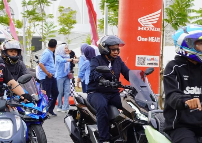 Jasa Raharja Lampung Hadir dalam Safety Riding dan Sunmori Pemprov Lampung, Perkuat Edukasi Keselamatan dan Layanan Publik